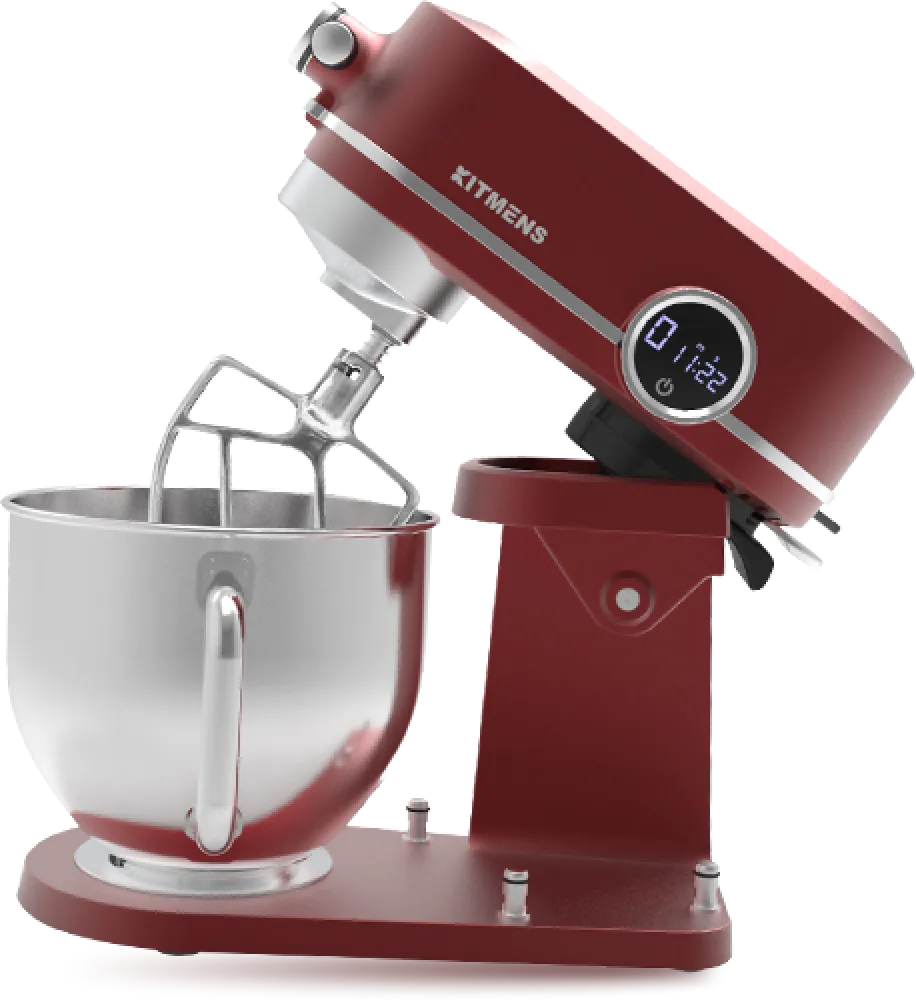 Kitmens KM-B5 Burgundy Red Stand Mixer Malaysia