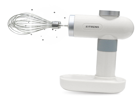 Kitmens hand mixer white