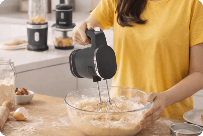 Kitmens one carousel hand mixer