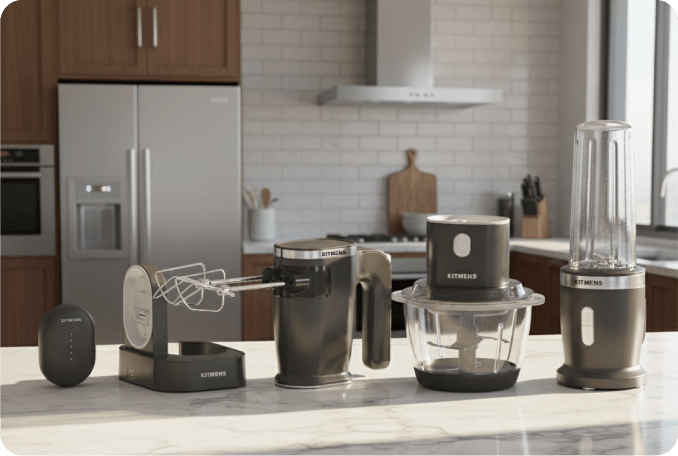 Kitmens one carousel interchangeable battery