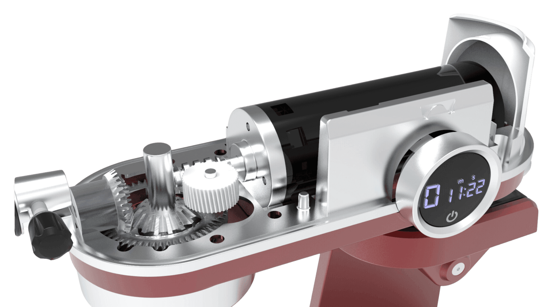 Kitmens KM-B5 Internal DC Motor Structure