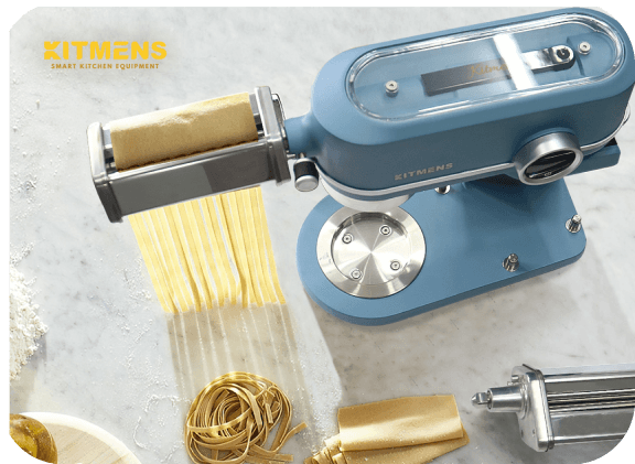 Making Fresh Noodles with Kitmens KM-B5 Pasta Roller