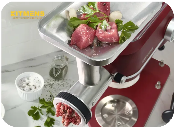Grinding Fresh Meat with Mixer Attachment