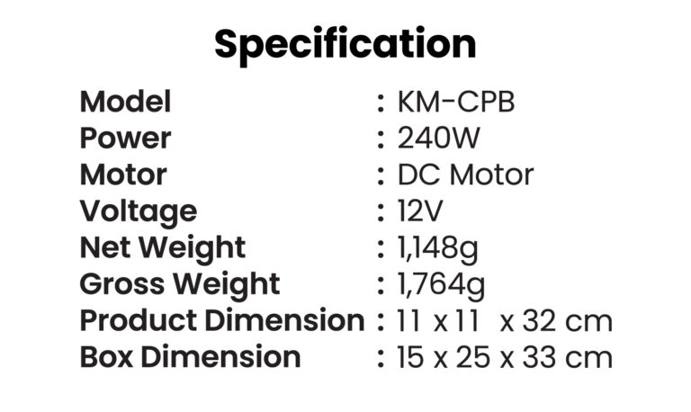 Personal Blender KM CPB